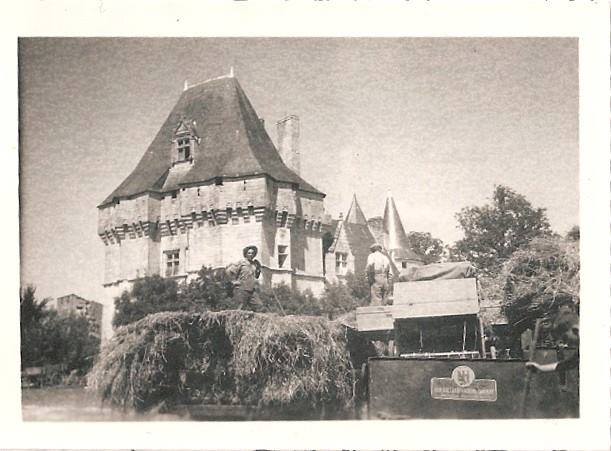 Threshing Scene at the Farm
