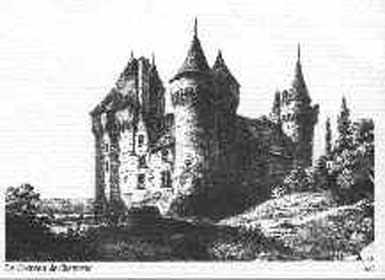 History of the castle of Cherveux