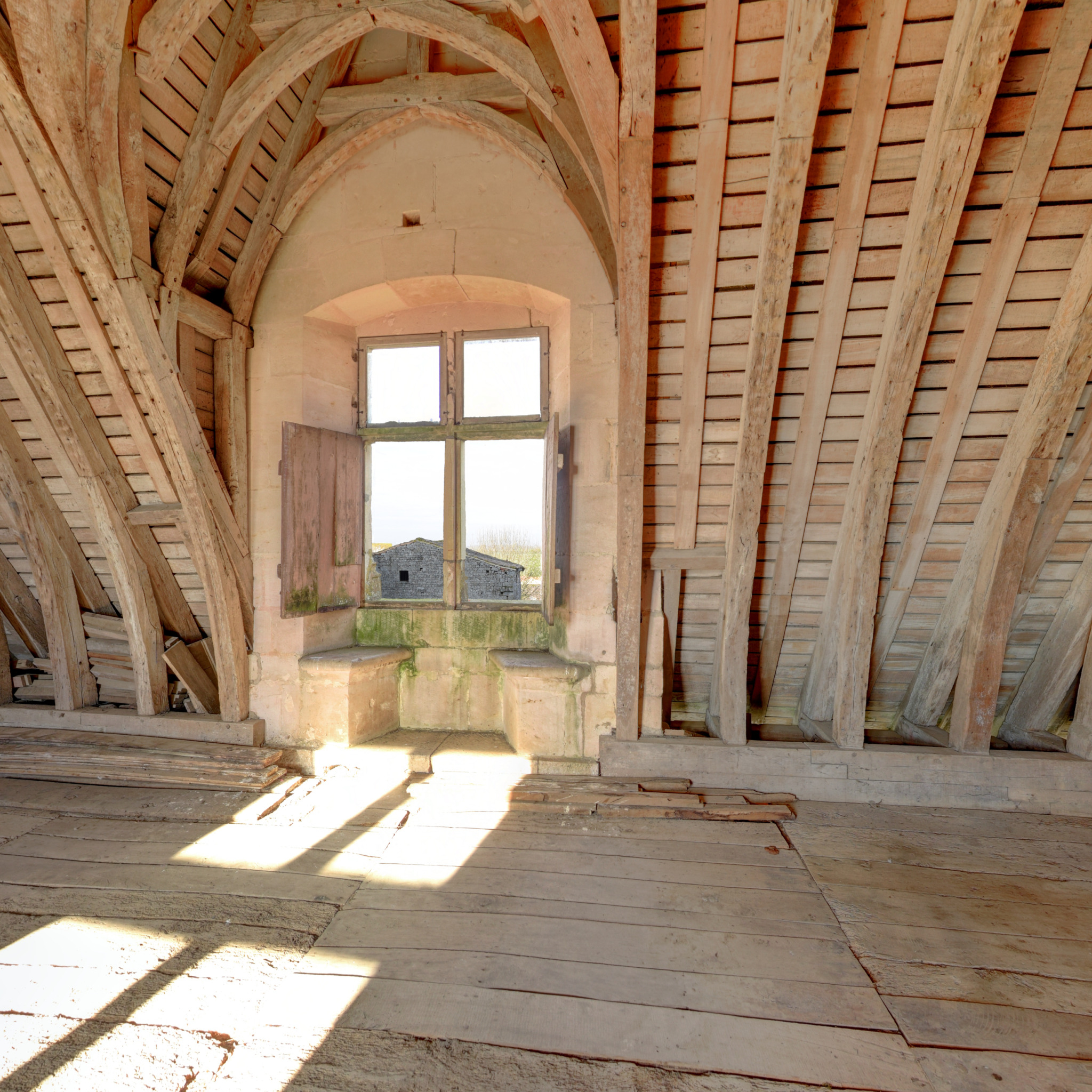 Roof structure detail 1